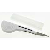 Disposable Safety Scalpel, #11 Blade with Safety Cover, Stainless Steel, 3.25 inch length redirect to product page